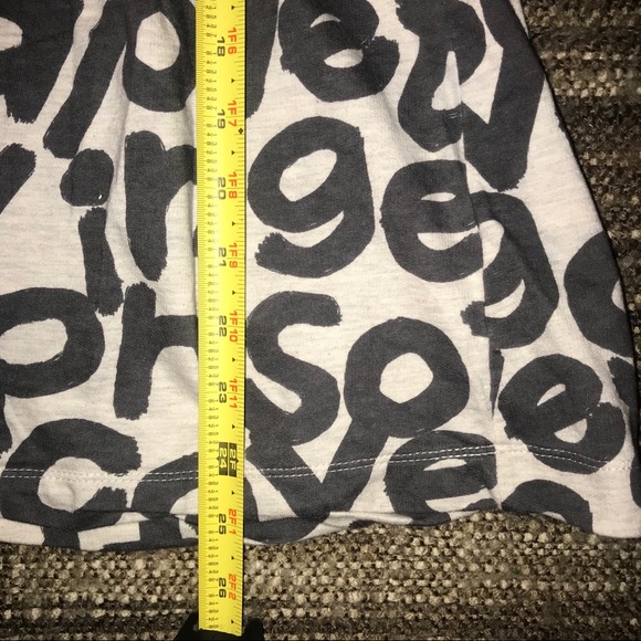 Alphabet Mini Dress // Forever 21 // Medium - Picture 5 of 6